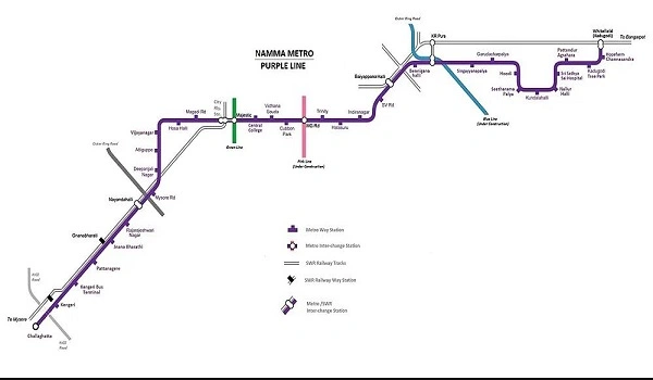 Featured Image of Bangalore Metro Purple Line: Stations, Route, Timings & Real Estate Growth In 2025