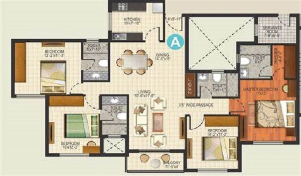 Featured Image of Godrej Sarjapur Road 4.5 BHK Floor Plan